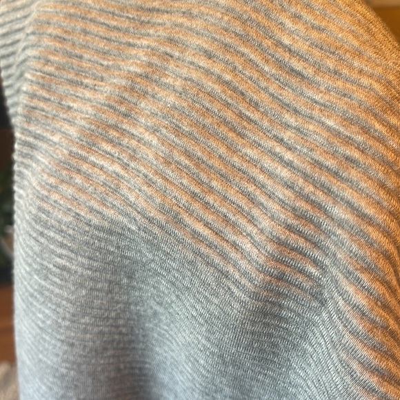 Loft Ribbed Knit 3/4 Sleeve Turtleneck Dress Like New - Picture 14 of 14